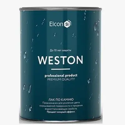 Лак Elcon Weston по камню 2.0л