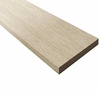 Доборная планка МДФ 100 * 10 * 2070 мм Дуб беленый / Омис /