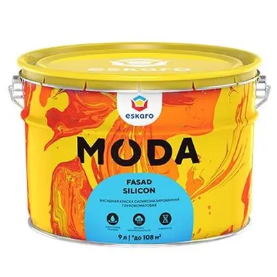 Краска Eskaro Moda Fasad Silicon  9,0л