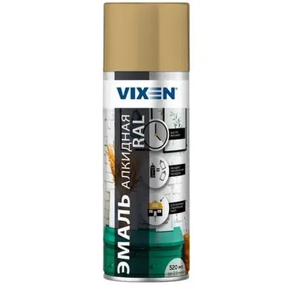 Аэрозоль универ. 1001 бежевая 520мл Vixen