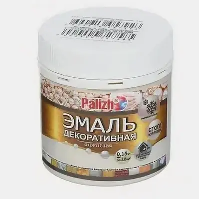 Эмаль декоративная Palizh №95 золото 0,15кг