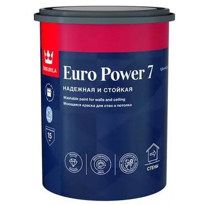 Краска Euro 7 А 2,7л белая