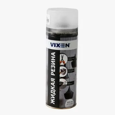 Аэрозоль Жидкая резина прозрачный матовый 520мл Vixen