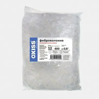 Фиброволокно полипропиленовое OXISS 12/0,6