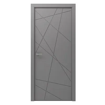 Дверь Паутинка-S 600*2000 ДГ графит edge black