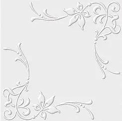 Потолочная плитка Формат № 3802 (36) белая