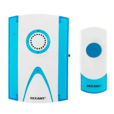 Звонок беспров. c цифр. кодир. 32 мелодии 100м IP44 RX-3
REXANT