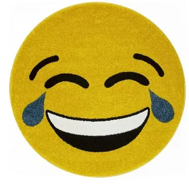Ковер MERINOS Smile NC12 yellow круг 1,0м х 1,0м