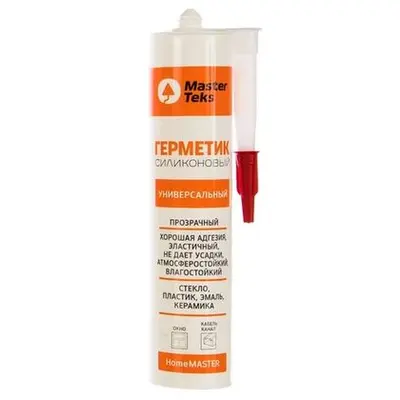 Герметик MasterTeks HomeMaster универсальный 260мл прозрачный