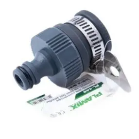 Адаптер для коннек. унив. на кран без резьбы. 1/2"х3/4" Plamix-449