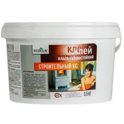 Клей ECOLUX КС строительный  3,5кг