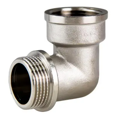 Уголок никель 1/2"Г х 1/2"Ш FITTAP