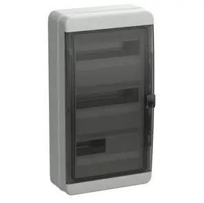 Корпус пластиковый TEKFOR КМПн-36 IP65 черн. прозр. дверь IEK
