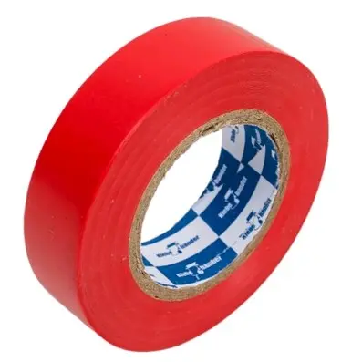 Изолента Klebebander 19мм х 20м красная