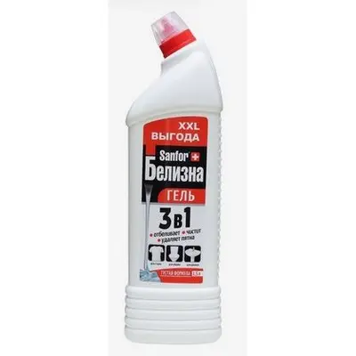 Белизна гель Sanfor 3в1 1,5л (ЧЗ)