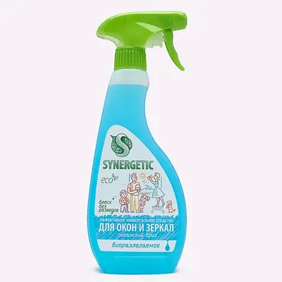 Ср-во д/ стекол Synergetic 0,5л Океанский бриз