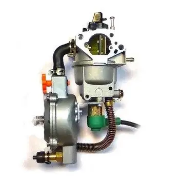 Карбюратор генератора (5-6кВт) бензин-газ с редутором Brait BR 188-190F