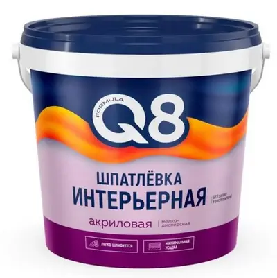 Шпатлевка Formula Q8 интерьерн. акриловая 1,5кг