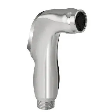 Лейка GFmark гигиеническая из АБС пластика, с клавишным управлен, хром 6129