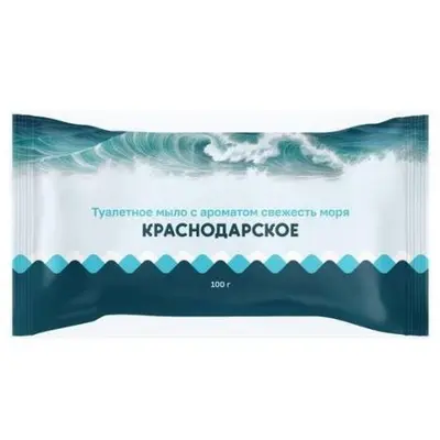 Мыло туалетное Краснодарское Свежесть моря 100г