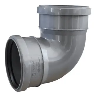 Колено 110/90 Flextron двухраструбный