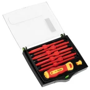 Отвертка диэлектр. Сибртех до 1000 В, 9 пред. 7 жал, PH + SL + Torx + SP + TW