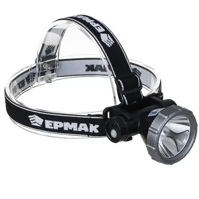 Фонарь налобный ЕРМАК, XH-P50 LED, 3 режима, 8,3х6х7,3см