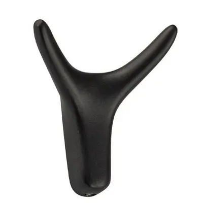 Крючок одинарный GFmark "бычок", цвет ГРАФИТ 79116-GR
