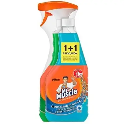 Ср-во д/ стекол Mr.Muscle 480мл