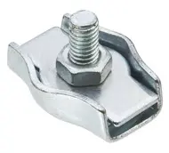 Зажим для стального каната одинарный Simplex  3.0мм