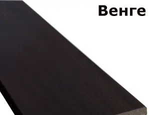 Планка добор.ПВХ 120 * 10 * 2060мм Венге NEW / Новый Стиль /