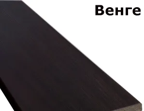 Планка добор.ПВХ 120 * 10 * 2060мм Венге NEW / Новый Стиль / — 2