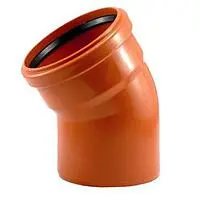 Колено для нар. работ 160/45