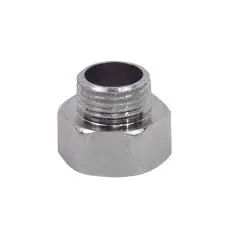 Переходник  1/2"Н х 3/4"В хром