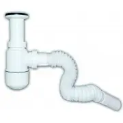 Сифон "Тюльпан"  А-32019 1-1/2*40 с гофр. ОРИО