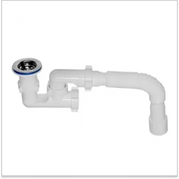 Сифон для душа А-82589 1-1/2*40 с г/т регулируемый ОРИО