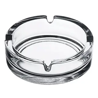 Пепельница бистро 54036 прозрачная D107мм