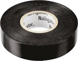 Изолента NIT-A19 черная 20м