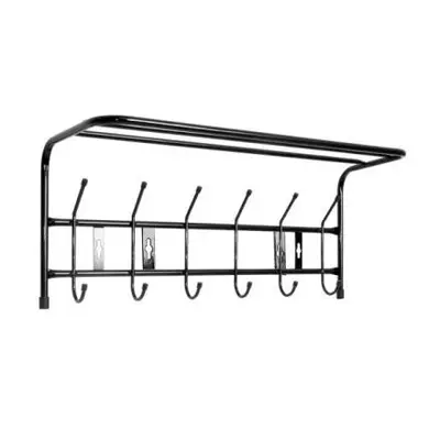 Вешалка Ника в прихожую с полкой  6х ВП6