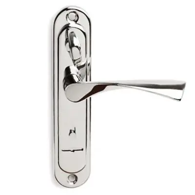 Ручка ГАРДИАН на планке HP77.0323-S-C-CR-левая на замок 3012