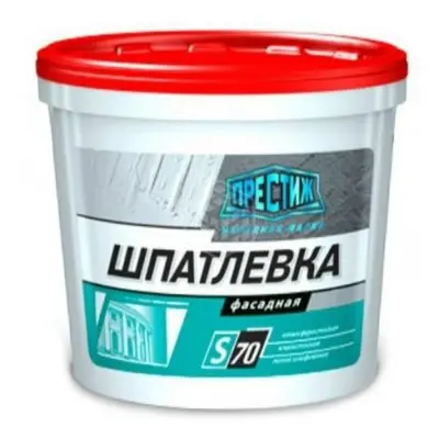 Шпатлевка акриловая фасад. Престиж 14кг