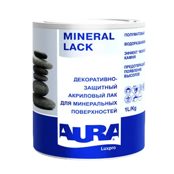 Лак AURA акриловый для минеральных поверхностей Mineral Lack  1л