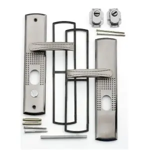 Комплект ручек АЛЛЮР для китайских метал. дверей РН-А222 правая