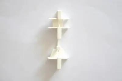 Переходник для ПВХ карниза однорядный