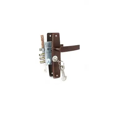 Замок BORDER врезной 3В9-8/13  с ручкой