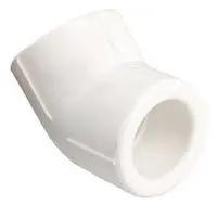 Колено 25х45 пайка Белое