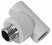 Тройник с МРН 20х1/2х20 пайка Белый