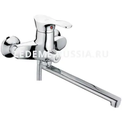 Смеситель LEDEME L2201 для ванны длинный нос
