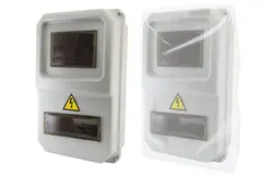 Корпус пластиковый ЩУРн-П1ф-1 -8авт., IP 55 (383*234*119) TDM