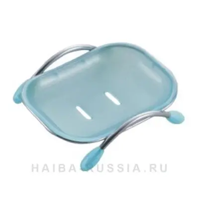 Мыльница HAIBA НВ333-1 пласт.наст. синяя